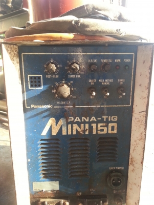ขายตู้เชื่อม Panatig mini 150 มือสอง สภาพดีพร้อมใช้งาน