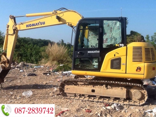 ขายรถแบคโฮ KOMATSU PC 70-8