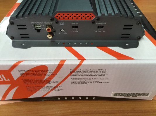 ขายเพาเวอร์แอมป์ JBL รุ่น DA6502 2 CHANNEL