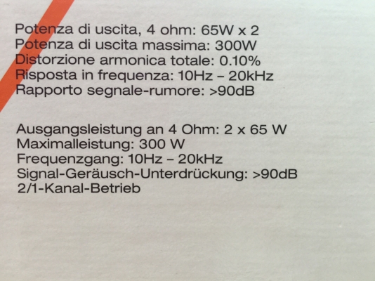 ขายเพาเวอร์แอมป์ JBL รุ่น DA6502 2 CHANNEL