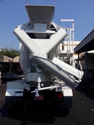 ใหม่!!ขายรถโม่ปูน Nissan Bigtham 10 ล้อ พร้อมทะเบียน