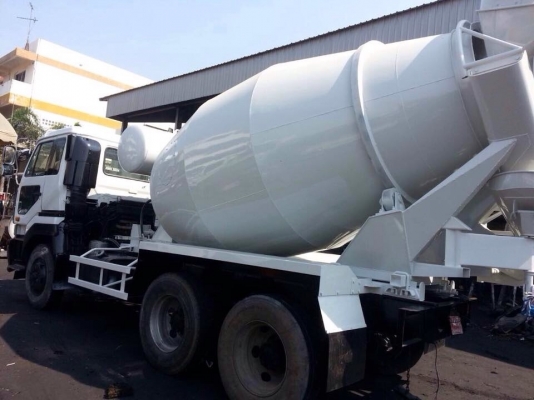 ใหม่!!ขายรถโม่ปูน Nissan Bigtham 10 ล้อ พร้อมทะเบียน