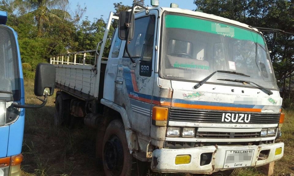 ***ขายแล้วครับขอบคุณ Truck2hand ขาย6ล้อ ISUZU ROCKY FSR11H 6BD1-165HP ห้างแท้ ปี36 เครื่องเดิม เกียร์เดิม เครื่องดี แรงดี อึด ทน ไม่จุกจิก เกียร์ดี เข้าง่าย ช่วงล่างใหญ่ เฟืองท้ายFUSO คัสซีดี เดิม ไม่ปะไม่ดาม มีบวมบ้างนิดหน่อย ช่วงปลาย กระบะพื้นไม้คอกเหล็