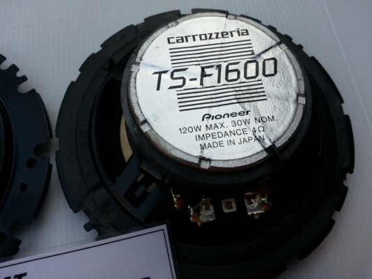 ชุดลำโพงขนาด 6 นิ้ว Pioneer TS-F1600 มือสองญี่ปุ่น