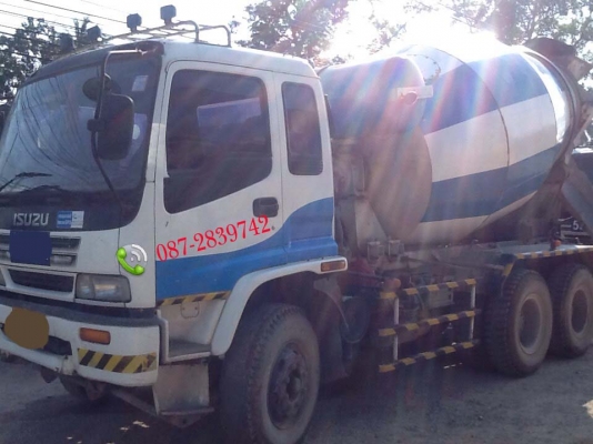 ขายรถโม่ปูน 4 คัน ISUZU DEGA 270 แรงม้า