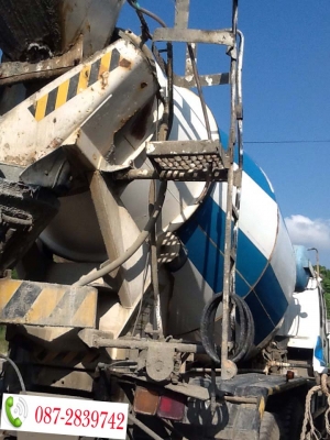 ขายรถโม่ปูน 4 คัน ISUZU DEGA 270 แรงม้า