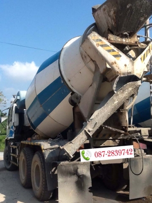 ขายรถโม่ปูน 4 คัน ISUZU DEGA 270 แรงม้า