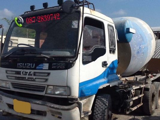 ขายรถโม่ปูน 4 คัน ISUZU DEGA 270 แรงม้า