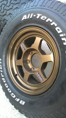 ขาย BF ALL 265/75R16 พร้อมTE37