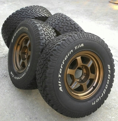 ขาย BF ALL 265/75R16 พร้อมTE37