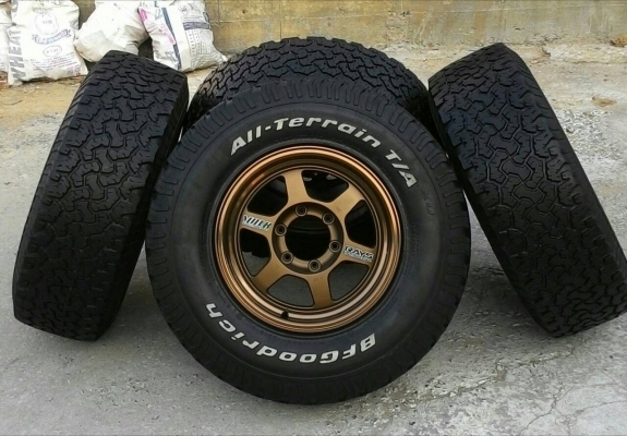 ขาย BF ALL 265/75R16 พร้อมTE37