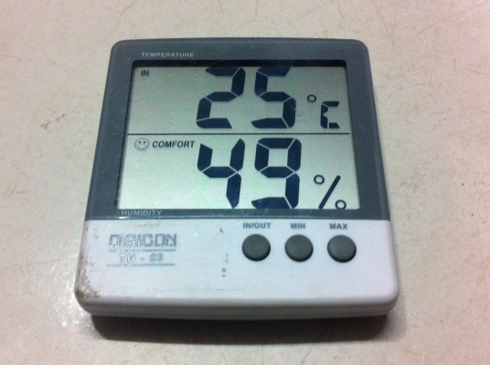 เครื่องวัดแสดงผลอุณหภูมิ ความชื่น DIGICON หน้าอจอแสดงผลตัวเลขขนาดใหญ่