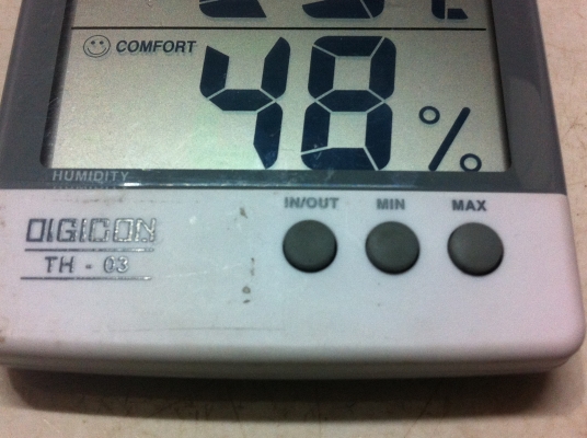 เครื่องวัดแสดงผลอุณหภูมิ ความชื่น DIGICON หน้าอจอแสดงผลตัวเลขขนาดใหญ่