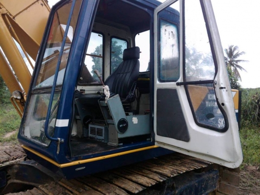 ***ขายแล้วครับขอบคุณ Truck2hand ขายแบ็คโฮ KOBELCO MARK-ll Yutani SK907 /YN-5718 (SK 200 มาร์คทู) เครื่องเดิมปั้มเดิม เครื่อง MITSUBISHI-6D31 6สูบ 135HPแรงดี แน่น ปั้มเดิม K3V ปั้มดีแรงดี ทำงานดี เร็วไม่โหลด เอวแน่นเต็ม ไม่มีแตก ช่วงล่าง70-80\% โซ่ดี แทร็ก7