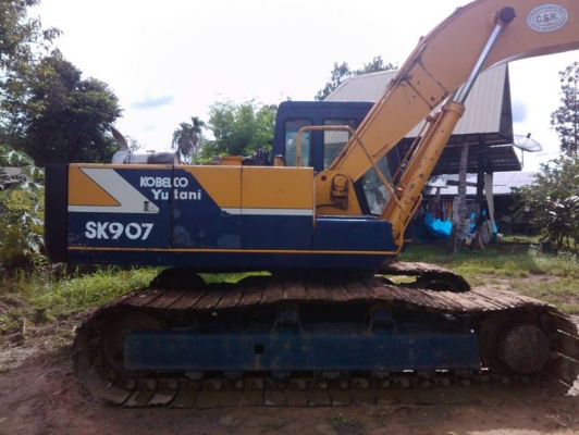 ***ขายแล้วครับขอบคุณ Truck2hand ขายแบ็คโฮ KOBELCO MARK-ll Yutani SK907 /YN-5718 (SK 200 มาร์คทู) เครื่องเดิมปั้มเดิม เครื่อง MITSUBISHI-6D31 6สูบ 135HPแรงดี แน่น ปั้มเดิม K3V ปั้มดีแรงดี ทำงานดี เร็วไม่โหลด เอวแน่นเต็ม ไม่มีแตก ช่วงล่าง70-80\% โซ่ดี แทร็ก7