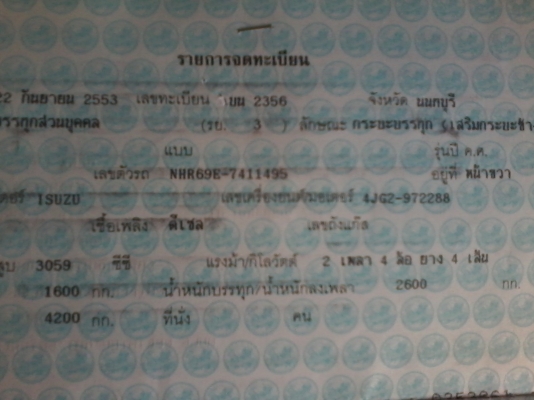 ขาย 4 ล้อ สภาพสวยisuzu NHR69E 100แรงไม่ติดเวลาแอร์เครื่องเสียงครบ