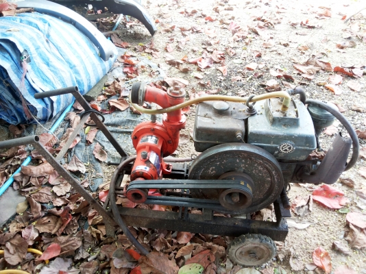 ขายเครื่องสูบน้ำ คูโบต้า5แรงพร้อมปั๊มน้ำขนาด2นิ้ว