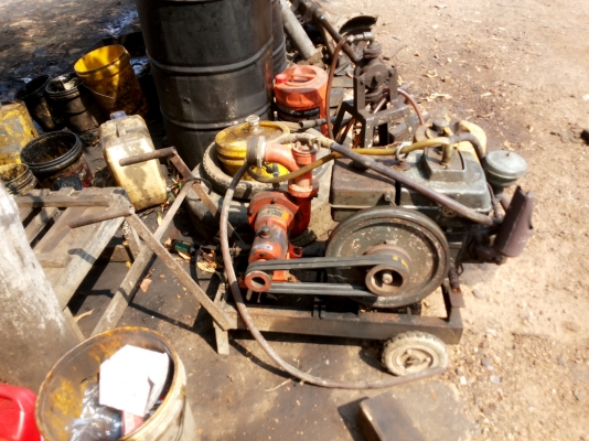 ขายเครื่องสูบน้ำ คูโบต้า5แรงพร้อมปั๊มน้ำขนาด2นิ้ว