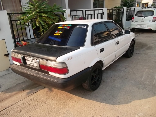 ขายtoyota corolla Ae92 1600.cc ปี1990 เกียร์ธรรมดา เครื่องดีเกียร์ดี ติดแก็สLPG