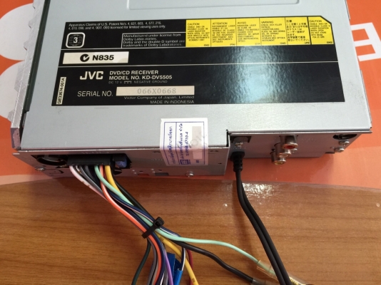 ขาย ดีวีดี/ซีดี JVC รุ่น KD-DV5505 สภาพ 90 \% อัพ ขาย ดีวีดี/ซีดี JVC รุ่น KD-DV5505 สภาพ 90 \% อัพ