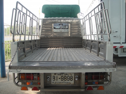 ISUZU NLR เครื่องยนต์ 130 แรง กะบะเรตพร้อมคอกยาว 3.05 เมตร ยางสวย สภาพพร้อมใช้งาน