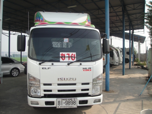 ISUZU NLR เครื่องยนต์ 130 แรง กะบะเรตพร้อมคอกยาว 3.05 เมตร ยางสวย สภาพพร้อมใช้งาน