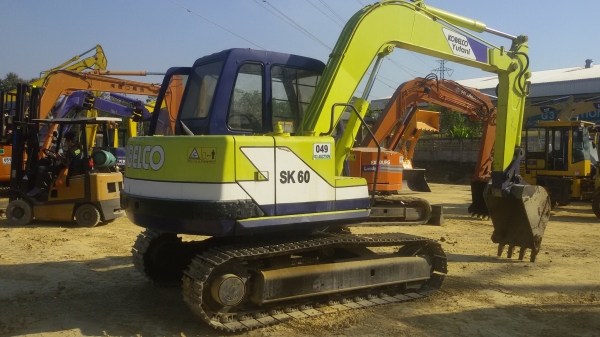 KOBELCO SK60-1 MARK 3 เก่านอกแท้ ปรับสภาพแล้ว พร้อมใช้งาน