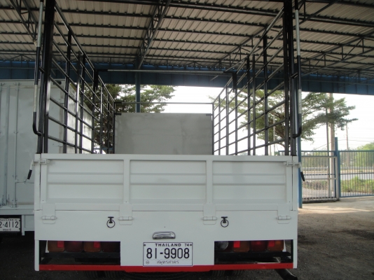 HINO FC4J เครื่องยนต์ 150 แรง กะบะเหล็กพร้อมคอก ยาว 5.50 เมตร ยางสวย สภาพพร้อมใช้งาน