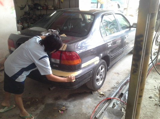 รับซ่อม ทำสีรถยนต์ รอรับได้