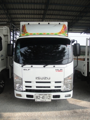 ISUZU NLR เครื่องยนต์ 130 แรง กะบะตู้เย็นพื้นเรต ยาว 3.05 เมตร ยางสวย พร้อมใช้งาน
