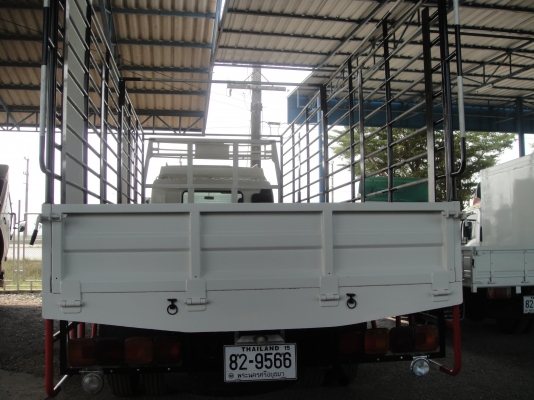 HINO FG1J เครื่องยนต์ 212 แรง กะบะเหล็กพร้อมคอกยาว 6.50 เมตร ยางภาพสวย พร้อมใช้งาน