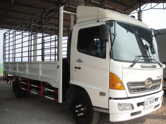 HINO FC4J เครื่องยนต์ 150 แรง กะบะเหล็กพร้อมคอก ยาว 5.60 เมตร ยางสวย สภาพพร้อมใช้งาน