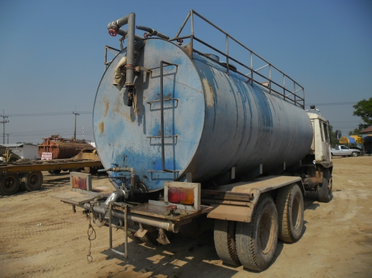 ขายรถบรรทุกน้ำ MITSUFUSO MA 2 เพลาเครื่อง 195 แรง 6D16 เอกสารชุดจดทะเบียน