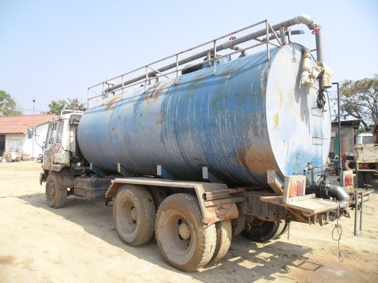 ขายรถบรรทุกน้ำ MITSUFUSO MA 2 เพลาเครื่อง 195 แรง 6D16 เอกสารชุดจดทะเบียน