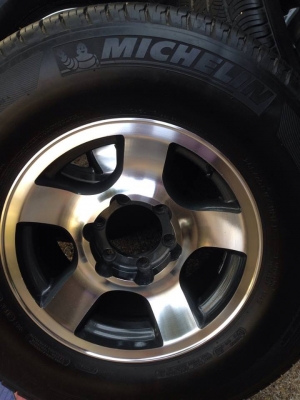 ล้อ LENSO ของ TOYOTA  ขอบ 16 ออฟ 0 พร้อมยาง