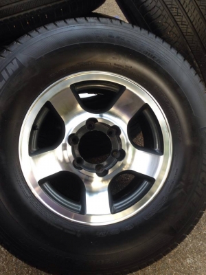 ล้อ LENSO ของ TOYOTA  ขอบ 16 ออฟ 0 พร้อมยาง