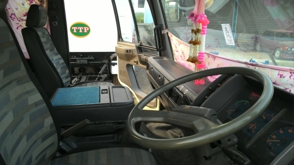 แสงฟ้าเต้นรถ///ขายรถHINO-3Mดั้มแม่ลูก เครื่องM10C-240แรง ปี2544 ยางเต็ม