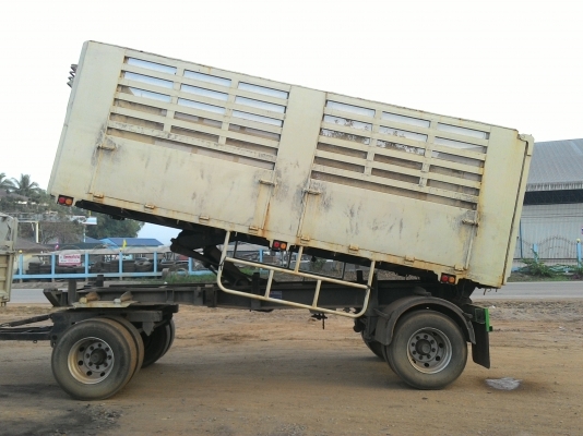 แสงฟ้าเต้นรถ///ขายรถHINO-3Mดั้มแม่ลูก เครื่องM10C-240แรง ปี2544 ยางเต็ม