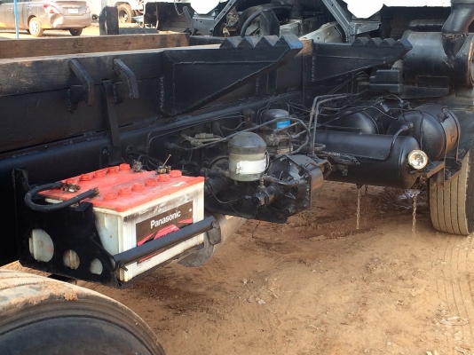 แสงฟ้าเต้นรถ///ขายรถHINO-3Mดั้มแม่ลูก เครื่องM10C-240แรง ปี2544 ยางเต็ม