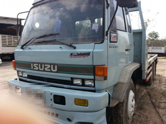 รถอีซูซุ 10 ล้อ ท้ายลาด 240  แรงม้า. ปี 36   สนใจติดต่อ 081 - 6079515