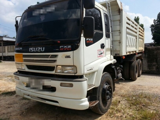 รถอีซูซุ  10 ล้อดั้ม FXZ  270 แรงม้า. ปี 50  ( รถวิ่ง 2xx,xxx กว่า กม. )  สนใจติดต่อ 081 - 6079515