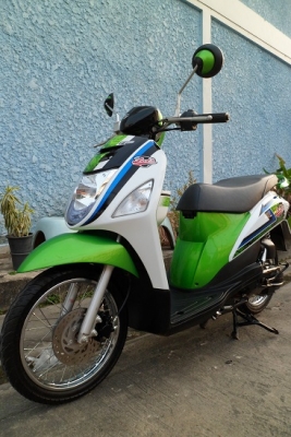 Suzuki Let  สีเขียวขาว วิ่งแค่2000โล สวยๆ ราคาถูก