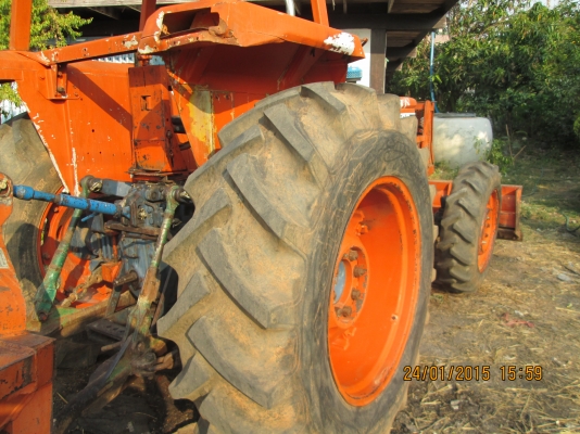 รถไถใหญ่คูโบต้า75DTเพราหน้าใหญ่กว่า108แรงไทย4x4จัดเต็มหมดห่วงเรื่องเพราขาด