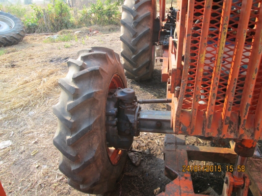 รถไถใหญ่คูโบต้า75DTเพราหน้าใหญ่กว่า108แรงไทย4x4จัดเต็มหมดห่วงเรื่องเพราขาด