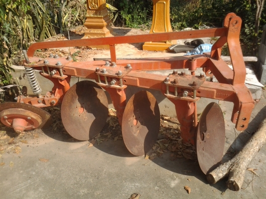 ขายตามสภาพพาน3ใบ18นิ้วติดกับรถไถคูโบต้า