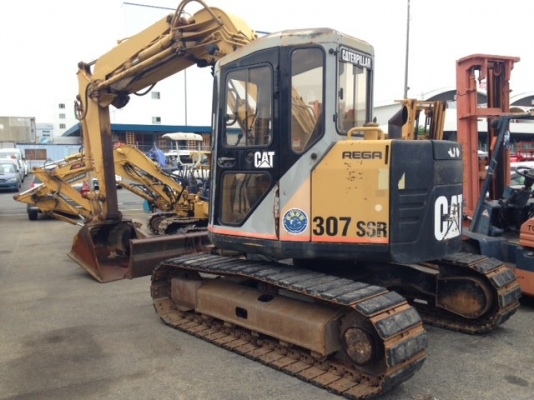 ขายรถ CAT 307SSR แทร็คเหล็ก หุ้มยาง ชั่วโมงทำงานน้อย 3,266 ช.ม. สภาพดี