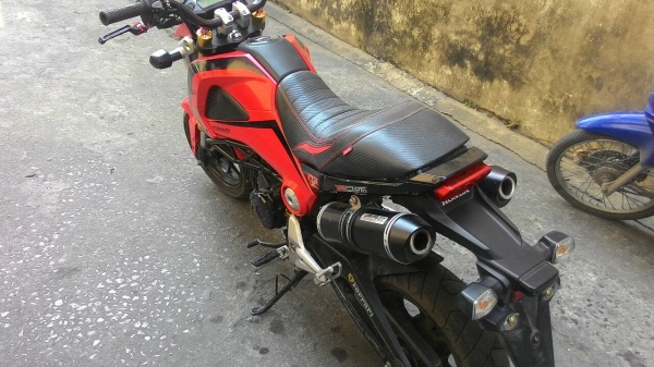 Honda Msx 2013 สีเเดงดำ