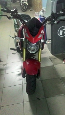 Honda Msx 2013 สีเเดงดำ