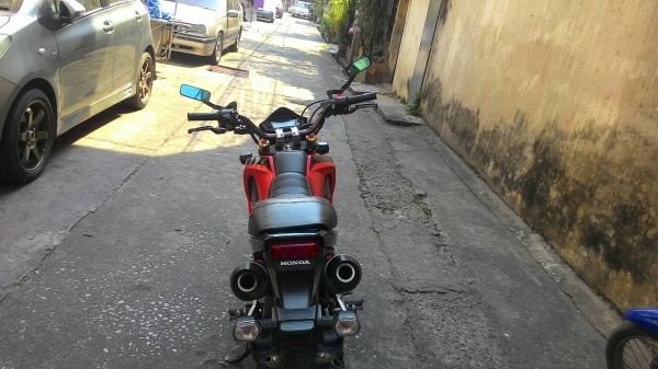 Honda Msx 2013 สีเเดงดำ