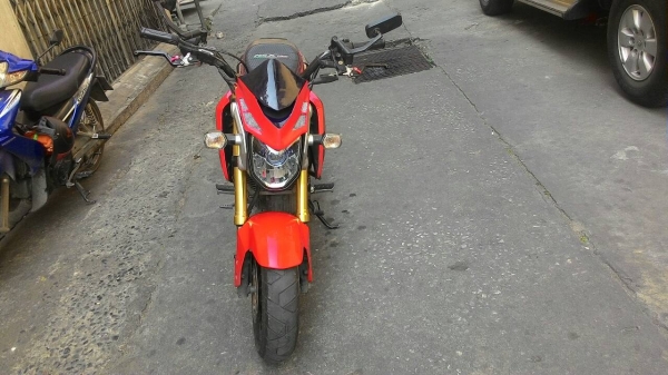 Honda Msx 2013 สีเเดงดำ